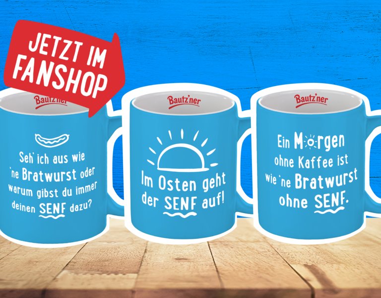 Bautz'ner Tassen zum Sammeln im Fanshop