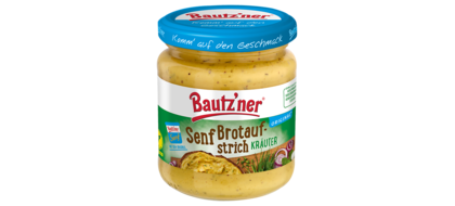 Bautz'ner Senf-Brotaufstrich Kräuter (200ml)