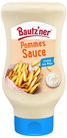 Bautzner Pommes Sauce in der 450 ml Flasche