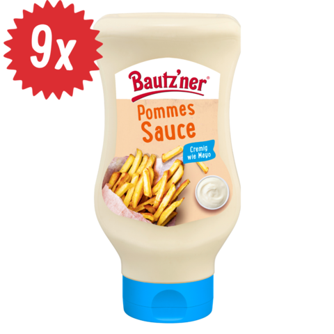 Bautzner Pommes Sauce 9x 450 ml Set