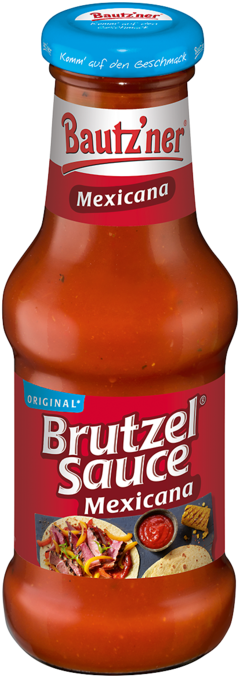 Bautzner Brutzelsauce Mexicana in der Glasflasche