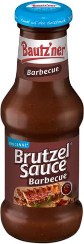 Die Bautz'ner Brutzel Sauce Barbecue in der Glasflasche