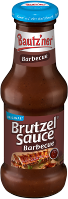 Die Bautz'ner Brutzel Sauce Barbecue in der Glasflasche