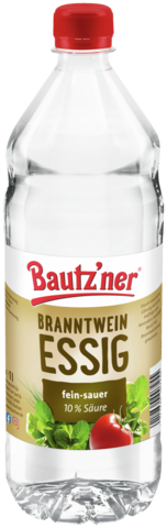 Bautzner Branntweinessig Plastikflasche