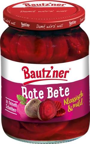 Bautzner Rote Bete Scheiben im Glas 