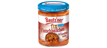 Bautz'ner Fix Fleischbällchen in Tomatensoße