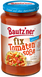 Tomatensoße die Fixsoße von Bautzner