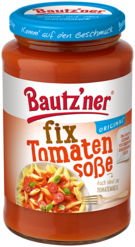 Tomatensoße die Fixsoße von Bautzner