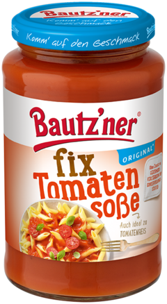 Tomatensoße die Fixsoße von Bautzner
