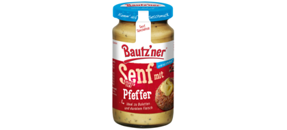 Bautz'ner Senf mit Pfeffer (Kosaken Senf) (200ml)