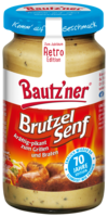 Bautz'ner Brutzelsenf Retro-Edition im 200 ml Glas - Jubiläum