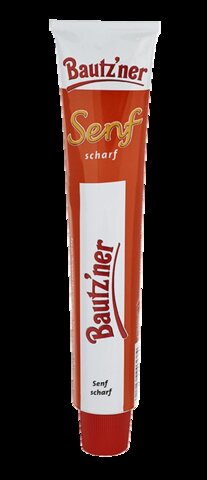 Bautzner Senf Scharf Tube