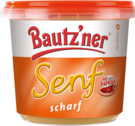 Bautzner Senf scharf im 200ml Becher