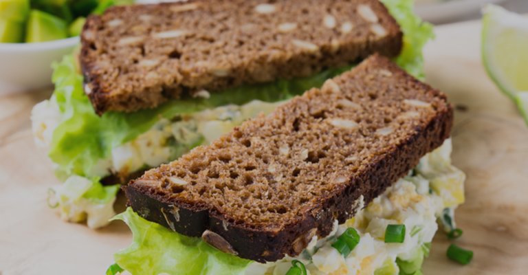 Bautzner Brot mit Eier Brotaufstrich