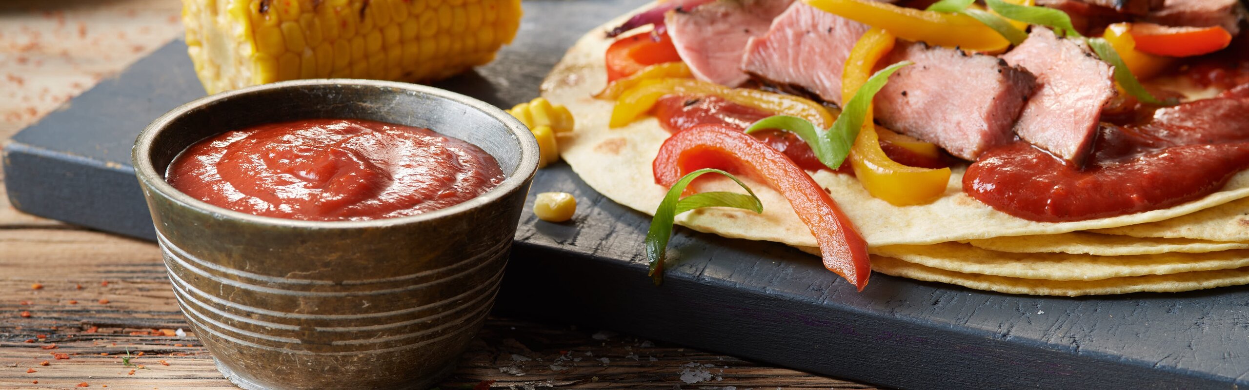 Wraps mit Bautz'ner Brutzelsauce Mexicana