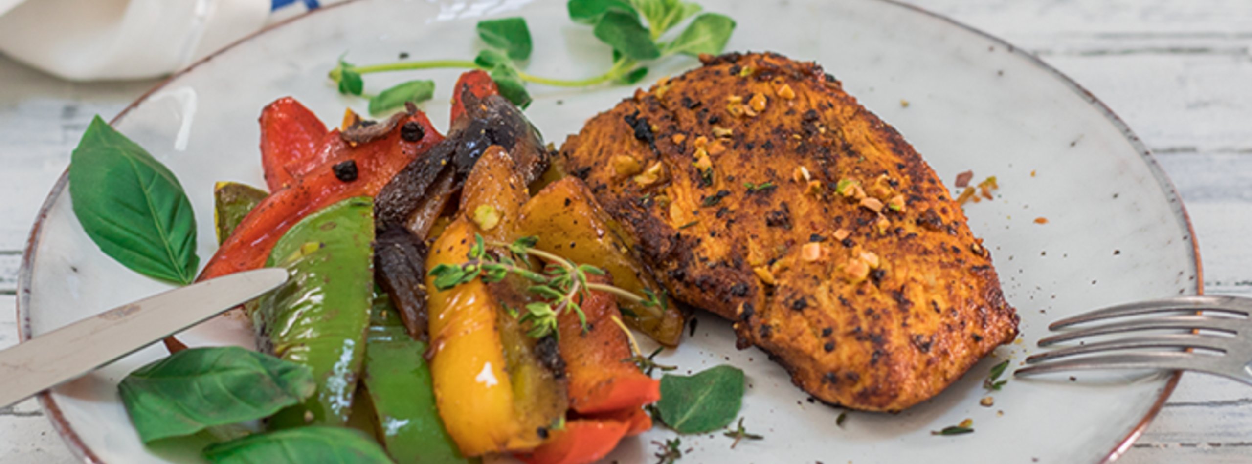 Bautzner | Putensteak mit Paprika Gemüse