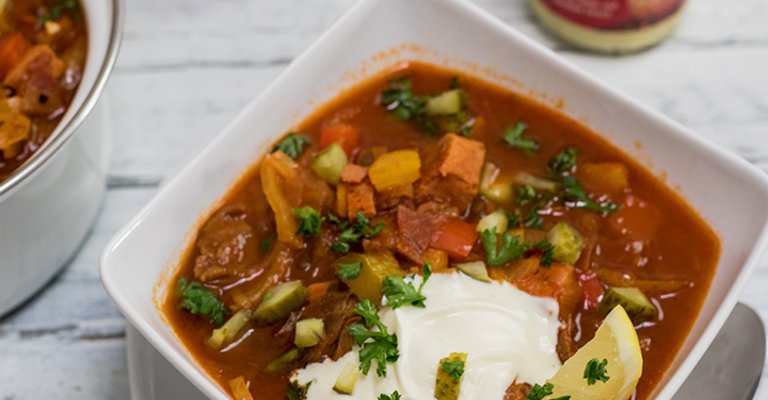 Bautzner Rezepte Sommer Soljanka