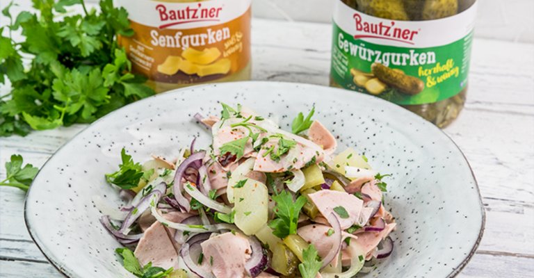 Bautzner Wurstsalat Rezept